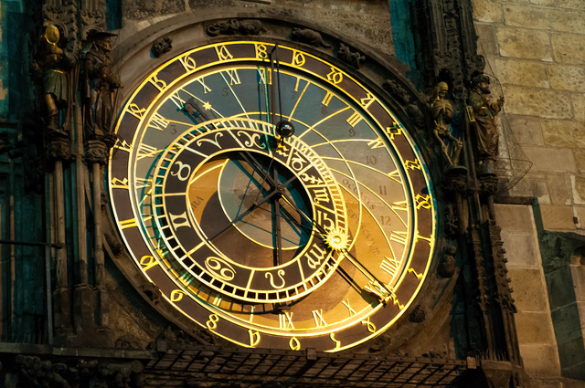 Prague Astronomical Clock, Orloj,  in the Old Town of Prague