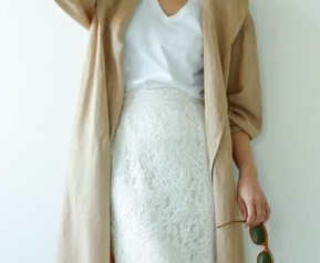 甘いだけじゃない！春夏はキレイ色の「レーススカート」でモードフェミニンに