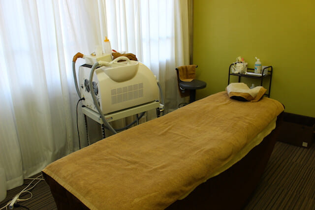 メンズクリア 施術部屋