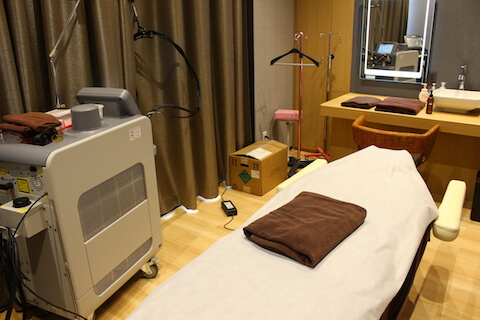 レジーナ 施術室