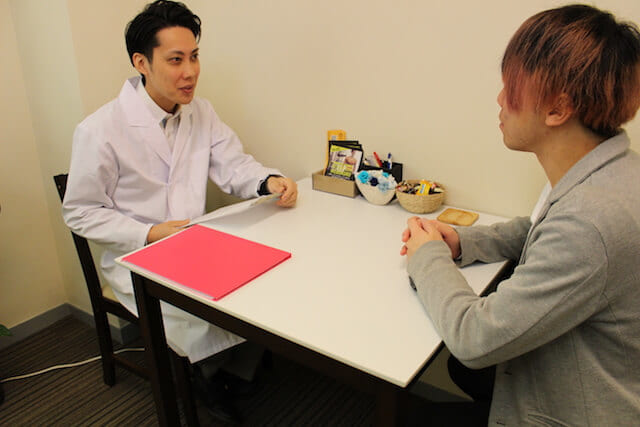 メンズクリア カウンセリング2