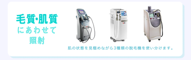 リゼクリニック　医療脱毛　脱毛