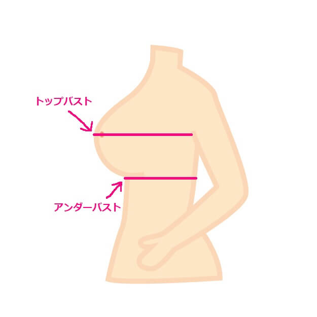 ナイトブラ サイズ 測り方