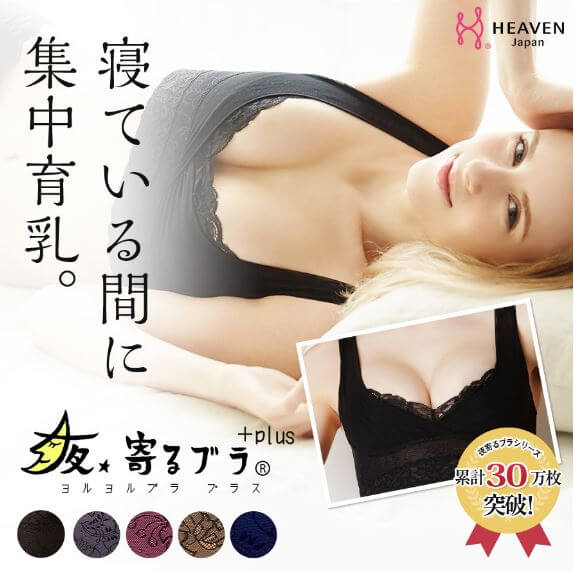 ナイトブラ　夜寄るブラ＋Plus　小さいサイズ