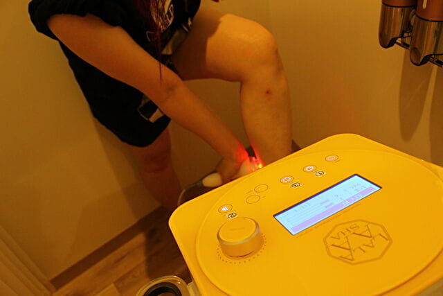 ララエステ セルフエステ体験 ふくらはぎ