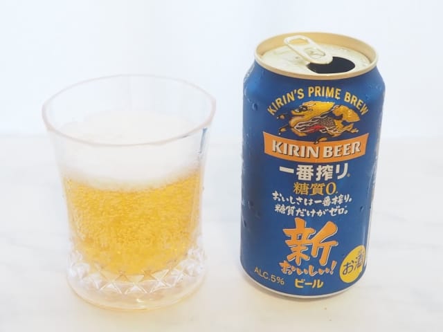キリンビール　一番搾り 糖質ゼロ