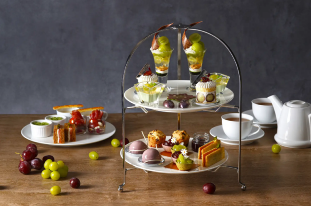 Afternoon Tea -Autumn Grape Elegance-
