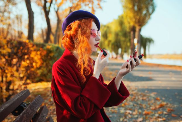 秋はリップを主役にしたメイクを楽しもう